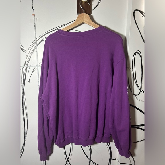 Urban Outfitters Purple Find The Future Sweatshirt Womens Size Large - Picture 6 of 8